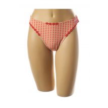 MARIE JO - Tanga rouge en polyamide pour femme - Taille 44 - Modz