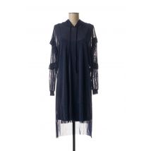 SILVIAN HEACH - Robe mi-longue bleu en nylon - Femme - Taille 36 - Modz