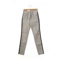 PARA MI - Pantalon slim blanc en coton - Femme - Taille 32 - Modz