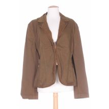 PAUL DAVID BENSON - Veste casual marron en coton - Femme - Taille 38 - Modz