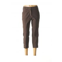 QUATTRO PANTALONS FEMME DE COULEUR MARRON - Grande Taille