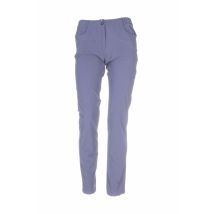 PLATINE COLLECTION - Pantalon droit bleu en polyamide - Femme - Taille 38 - Modz