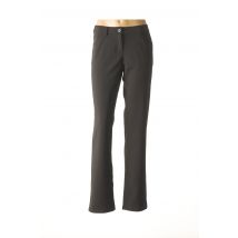 ILOYA B - Pantalon droit noir en polyester - Femme - Taille 40 - Modz