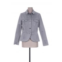 FILIPINE LAHOYA - Veste casual gris en coton - Femme - Taille 38 - Modz
