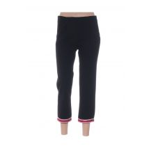 WU'SIDE - Pantalon 7/8 noir en polyester - Femme - Taille 40 - Modz