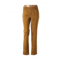 STARK - Pantalon droit jaune en coton pour femme - Taille 46 - Modz