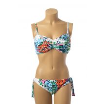 ROIDAL - Maillot de bain 2 pièces bleu en polyamide - Femme - Taille TU - Modz