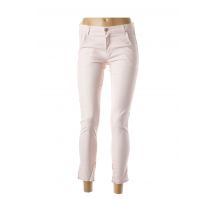 CARLA KOPS - Pantalon 7/8 rose en lyocell - Femme - Taille 36 - Modz