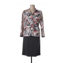 GUY DUBOUIS - Robe mi-longue gris en polyester - Femme - Taille 42 - Modz