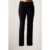 EMMA & CARO - Pantalon slim bleu en polyester - Femme - Taille 40 - Modz