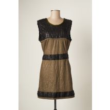 BATISTAME - Robe courte vert en polyester - Femme - Taille 38 - Modz