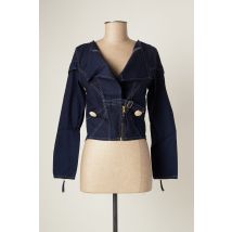 CATY LESCA - Veste en jean bleu en coton - Femme - Taille 34 - Modz