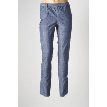 CATY LESCA - Pantalon chino bleu en coton - Femme - Taille TU - Modz
