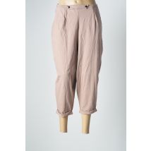 BATISTAME - Pantacourt rose en polyester - Femme - Taille 42 - Modz