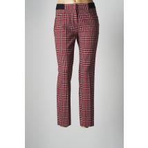 TONI - Pantalon chino rouge en polyester - Femme - Taille 38 - Modz