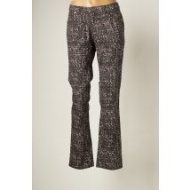 EUGEN KLEIN - Pantalon droit noir en coton - Femme - Taille 40 - Modz