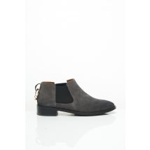 DOUCAL S - Bottines/Boots gris en cuir - Femme - Taille 36 - Modz