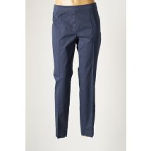 LUISA CERANO - Pantalon slim bleu en coton - Femme - Taille 44 - Modz