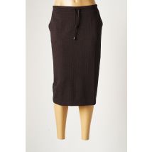 KYRA - Jupe mi-longue marron en viscose - Femme - Taille 42 - Modz