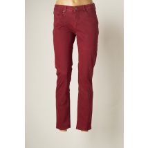 JENSEN - Pantalon 7/8 rouge en coton - Femme - Taille 36 - Modz
