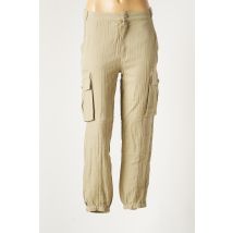 SCHOOL RAG - Pantalon cargo vert en coton - Femme - Taille 34 - Modz