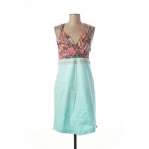 LO! LES FILLES - Robe mi-longue bleu en polyester - Femme - Taille 40 - Modz