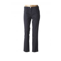 EUGEN KLEIN - Pantalon droit bleu en coton pour femme - Taille 40 - Modz