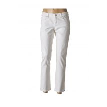 CAMBIO - Pantalon 7/8 blanc en coton - Femme - Taille 36 - Modz