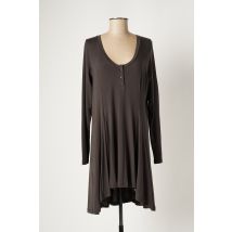 MYRINE ANTWERP - Robe mi-longue gris en tencel - Femme - Taille 38 - Modz