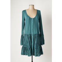 MYRINE & ME - Robe mi-longue bleu en viscose - Femme - Taille 40 - Modz