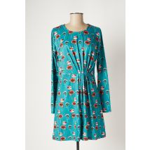 SMASH WEAR - Robe courte bleu en polyester - Femme - Taille 40 - Modz