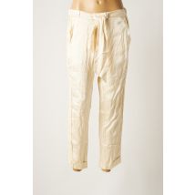 NÜ - Pantalon droit beige en viscose pour femme - Taille 42 - Modz