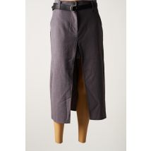 DIXIE - Jupe longue gris en polyester - Femme - Taille 36 - Modz