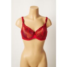 SECRET D'EVA - Soutien-gorge rouge en polyamide - Femme - Taille 90D - Modz