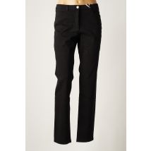 JOCAVI - Pantalon droit noir en coton - Femme - Taille 36 - Modz