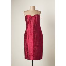 PAULE VASSEUR - Robe courte rose en soie - Femme - Taille 36 - Modz