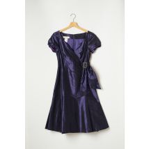 PAULE VASSEUR - Robe mi-longue violet en soie pour femme - Taille 36 - Modz