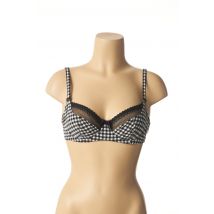 LOUISA BRACQ - Soutien-gorge noir en polyamide pour femme - Taille 80D - Modz