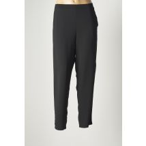 MELLEM - Pantalon droit noir en polyester pour femme - Taille 42 - Modz