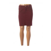 KANOPE - Jupe courte rouge en coton pour femme - Taille 38 - Modz