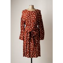IMPERIAL - Robe mi-longue marron en viscose - Femme - Taille 40 - Modz