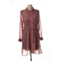 GRACE & MILA - Robe mi-longue rose en polyester - Femme - Taille 38 - Modz
