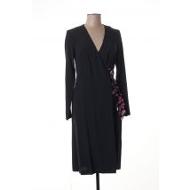 PAUL & JOE - Robe mi-longue noir en acetate - Femme - Taille 38 - Modz