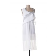 CARVEN - Robe mi-longue blanc en polyester - Femme - Taille 38 - Modz