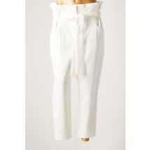 IRO - Pantalon droit blanc en viscose - Femme - Taille 38 - Modz
