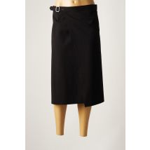 THEORY - Jupe mi-longue noir en nylon - Femme - Taille 38 - Modz