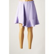 CARVEN - Jupe courte violet en polyester - Femme - Taille 40 - Modz