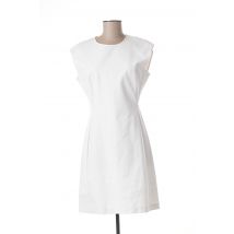 THEORY - Robe mi-longue blanc en coton - Femme - Taille 36 - Modz