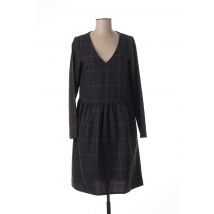 DAY OFF - Robe mi-longue noir en polyester - Femme - Taille 36 - Modz