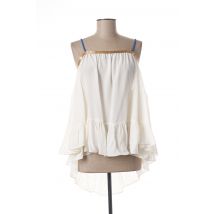 ELLA LUNA - Top blanc en soie - Femme - Taille 38 - Modz